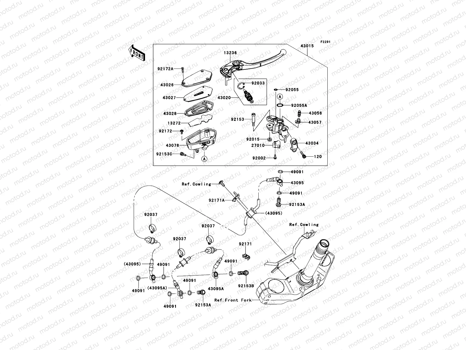 Front Master Cylinder