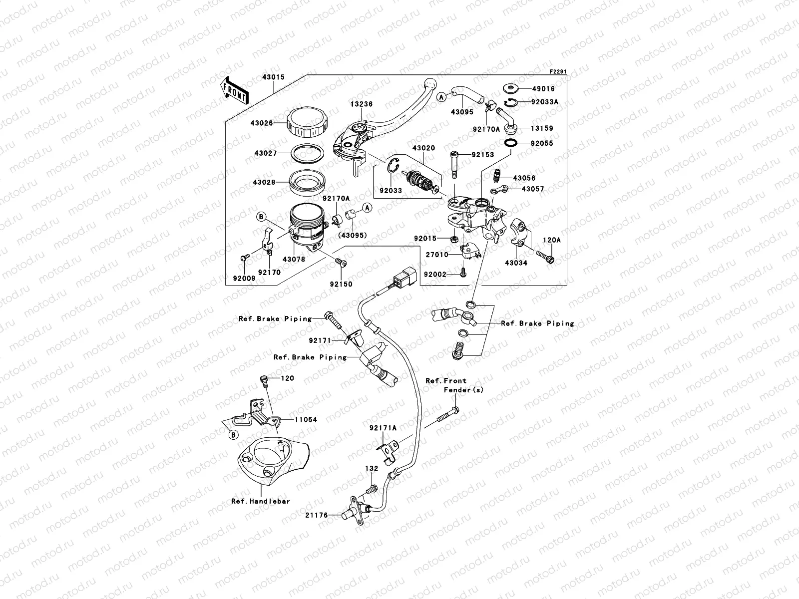Front Master Cylinder