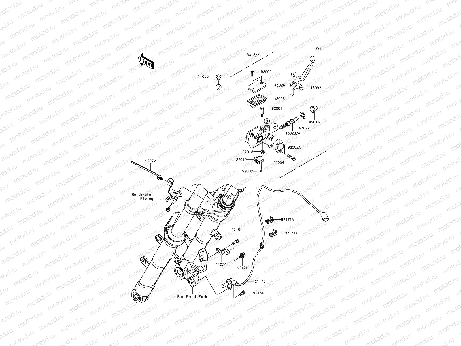 Front Master Cylinder