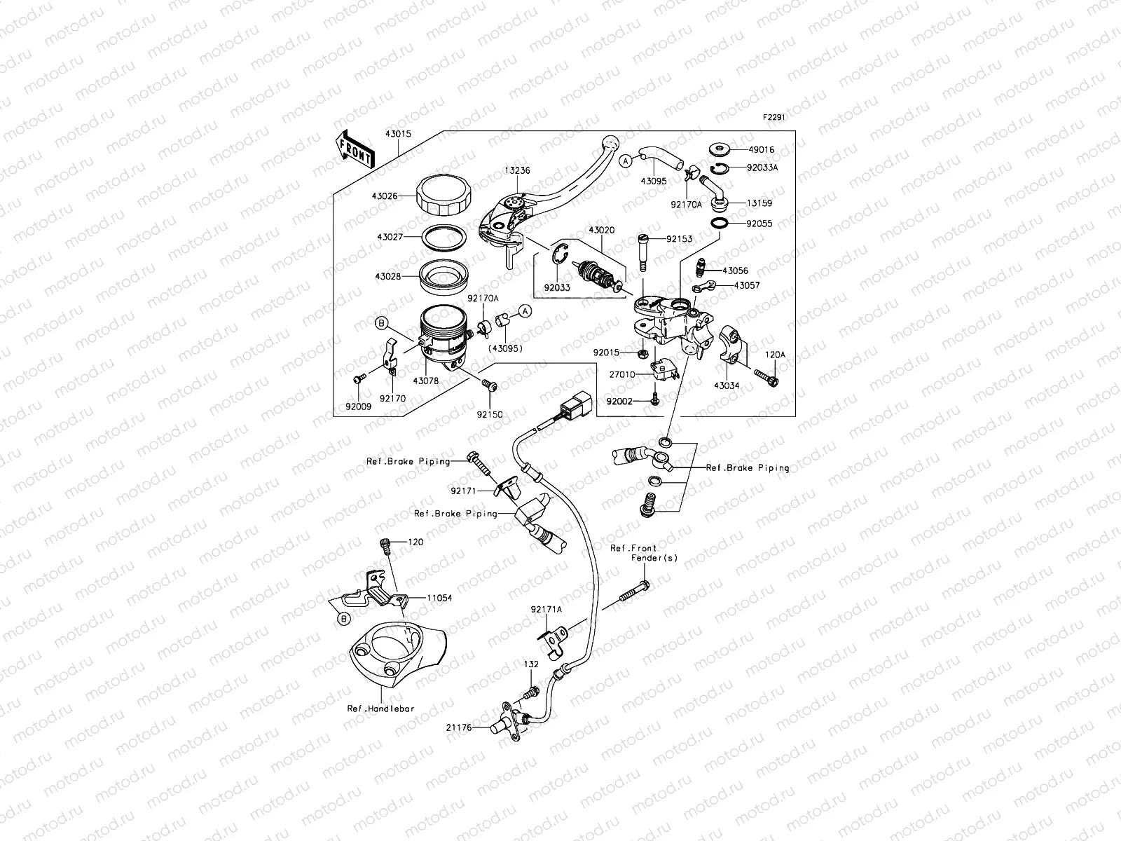 Front Master Cylinder