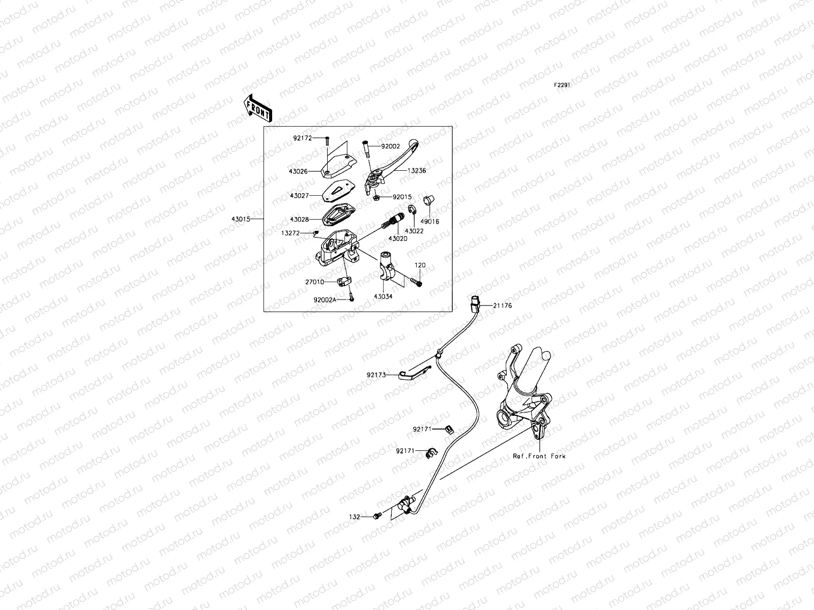 Front Master Cylinder