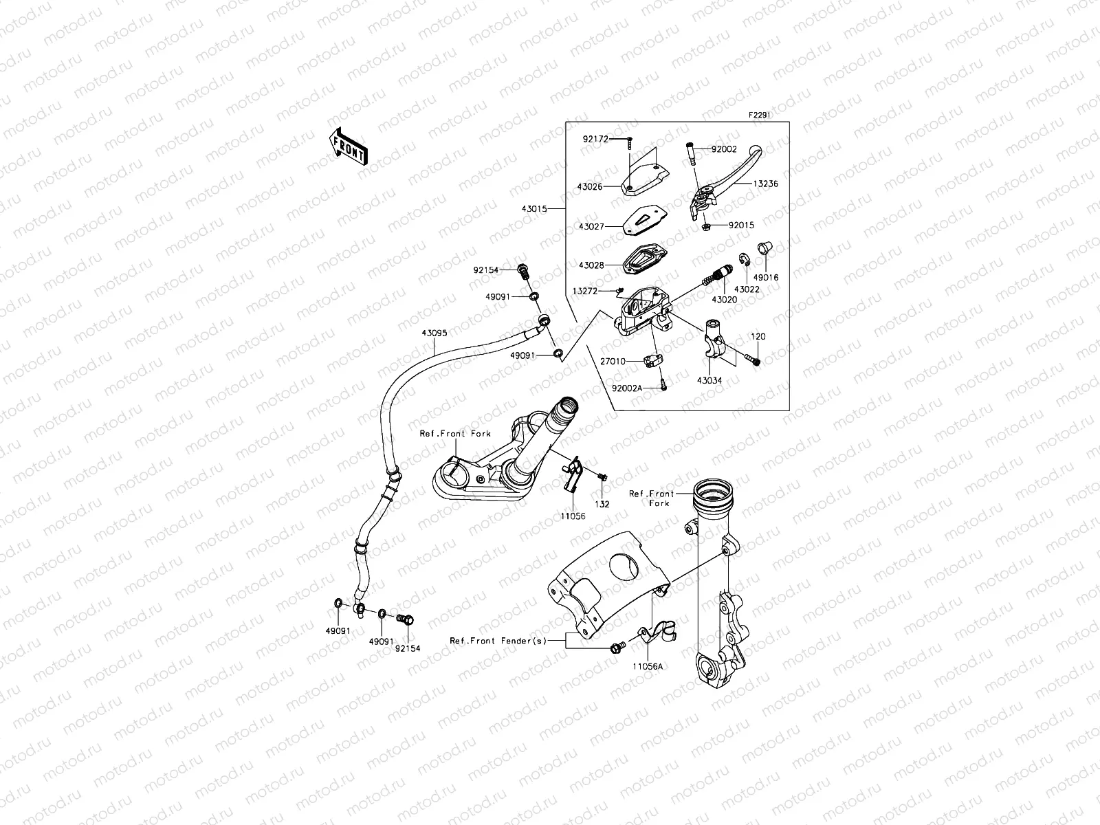 Front Master Cylinder