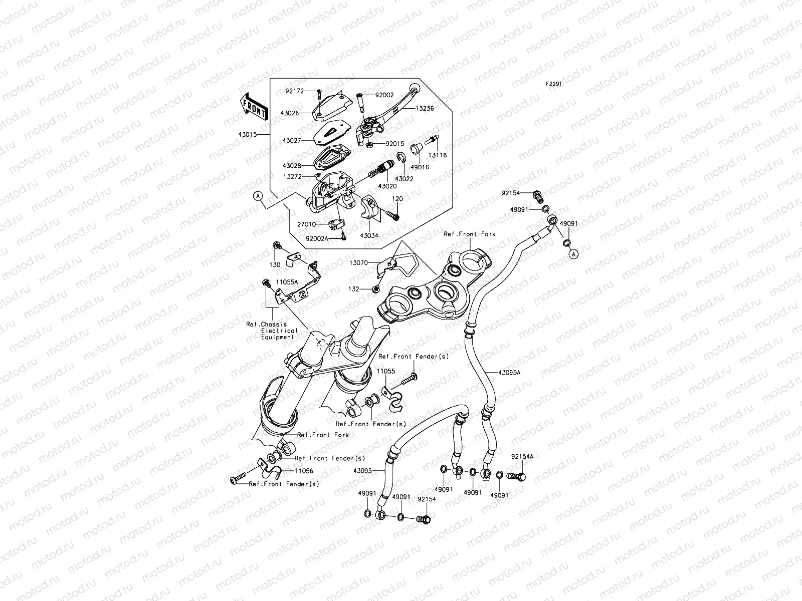 Front Master Cylinder