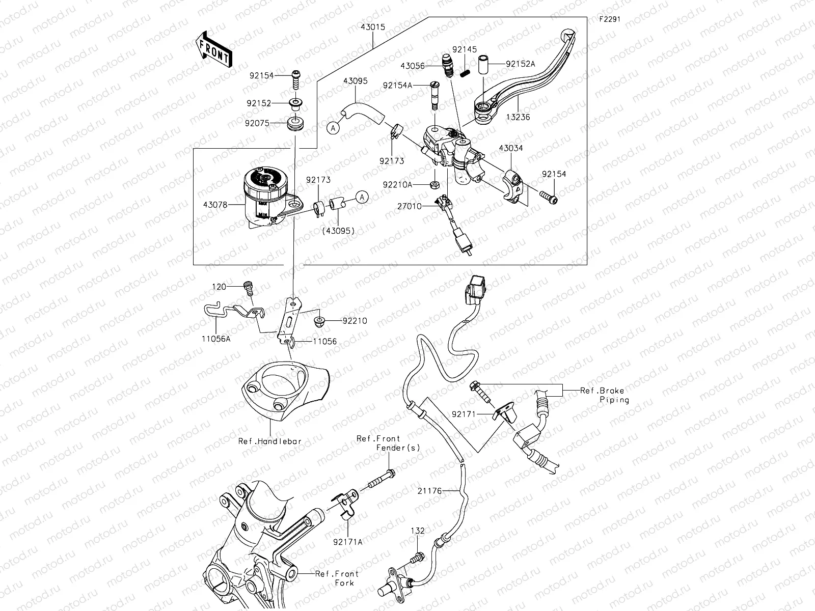Front Master Cylinder