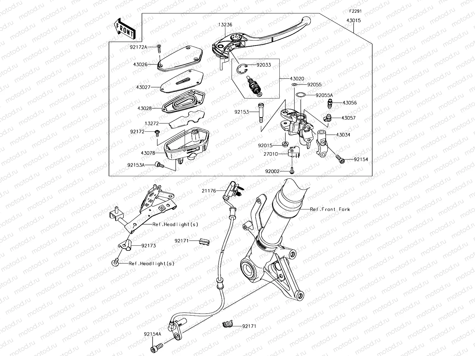 Front Master Cylinder