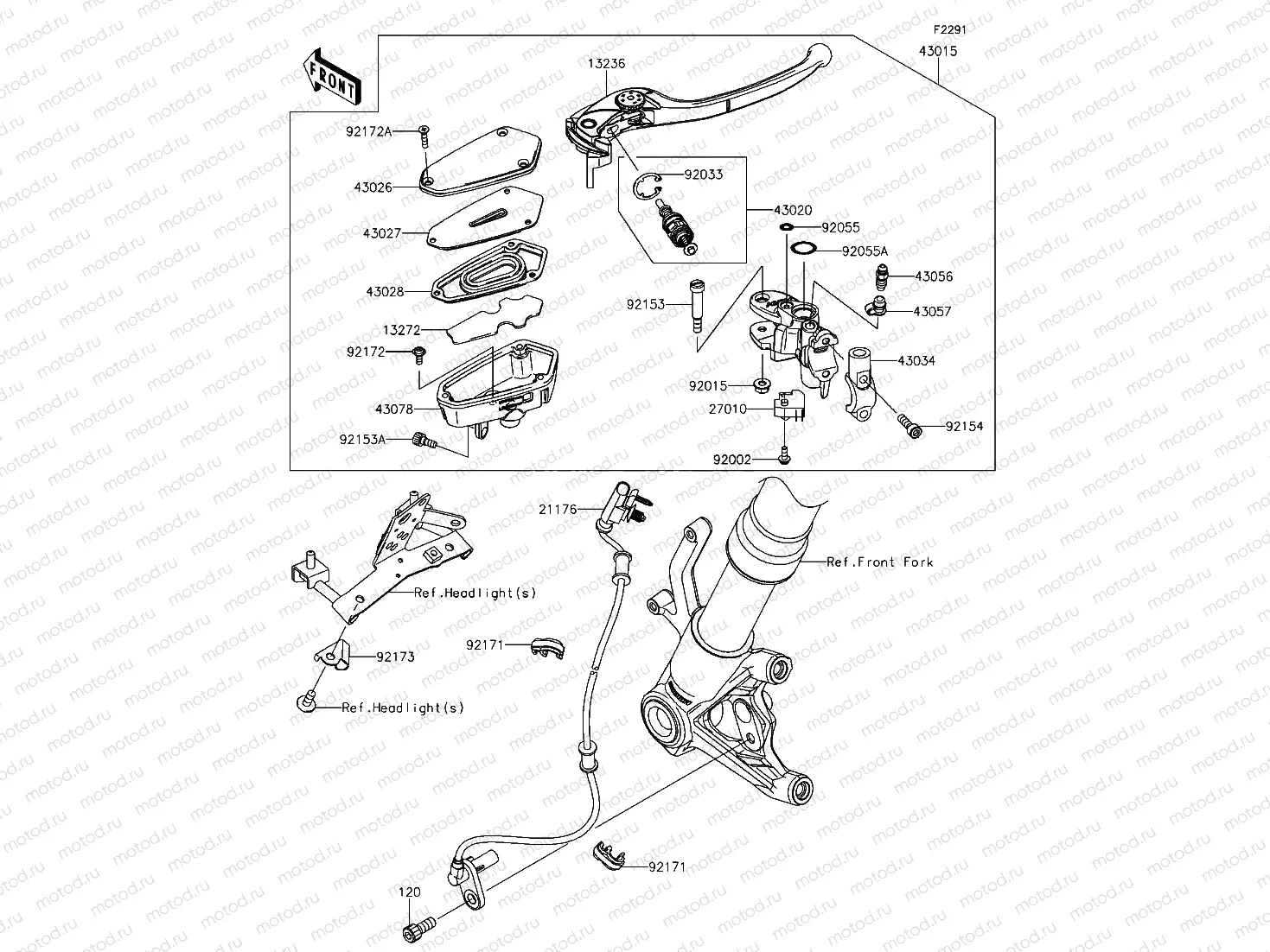 Front Master Cylinder