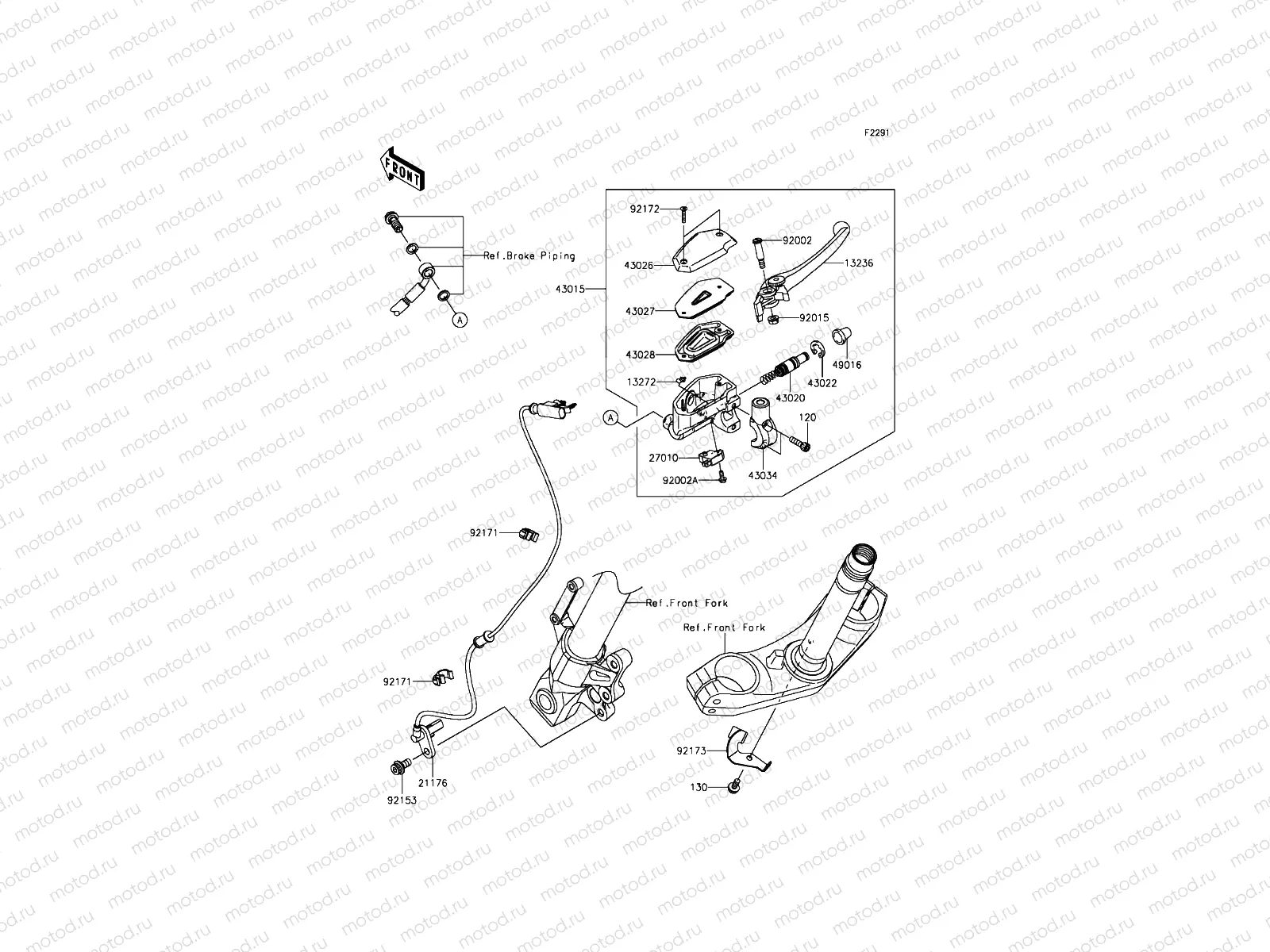 Front Master Cylinder