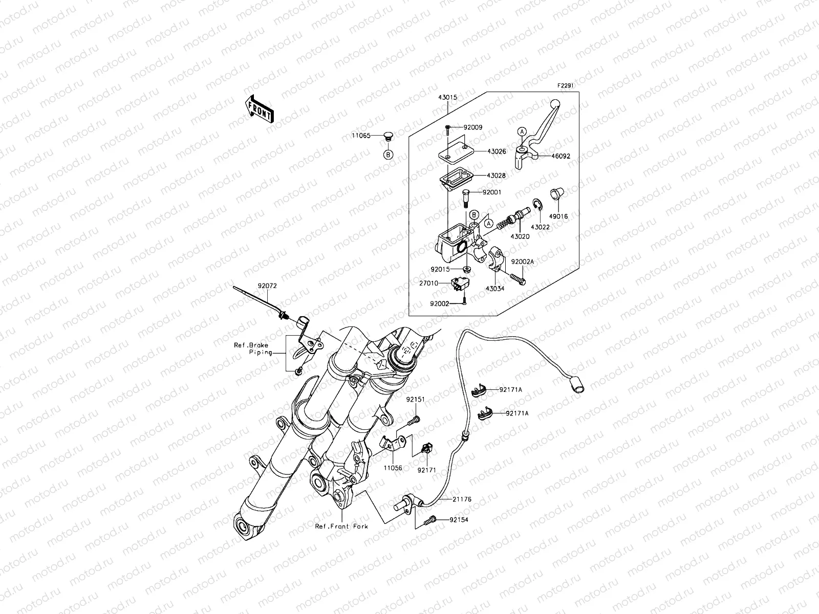 Front Master Cylinder