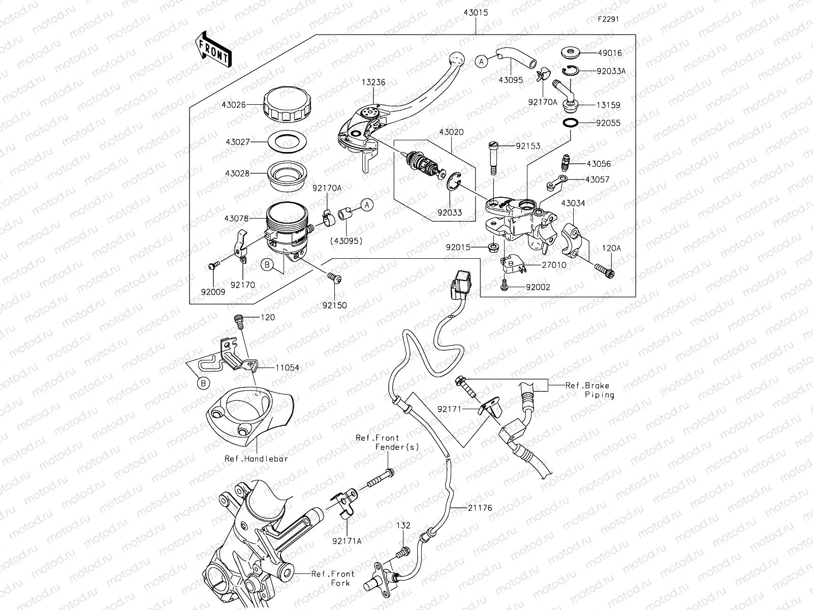 Front Master Cylinder