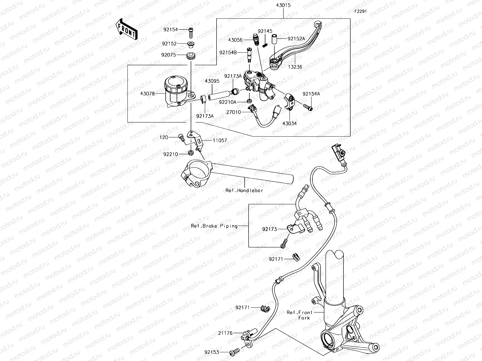 Front Master Cylinder