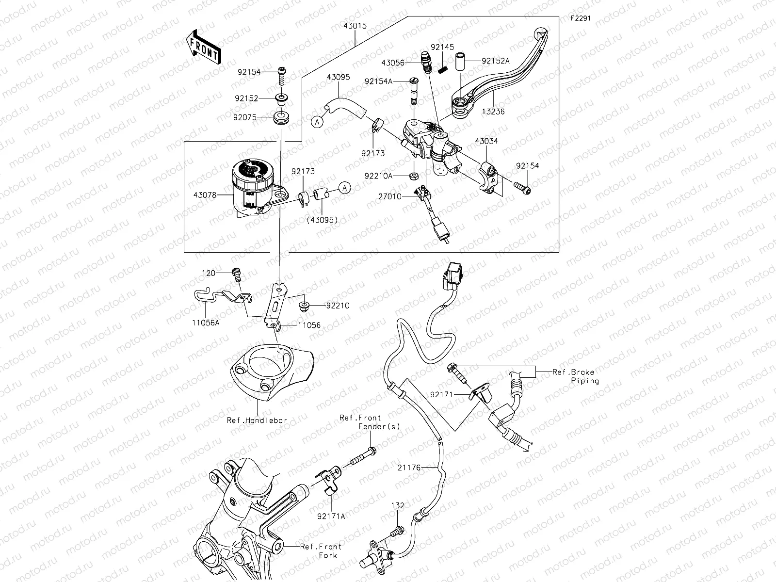 Front Master Cylinder