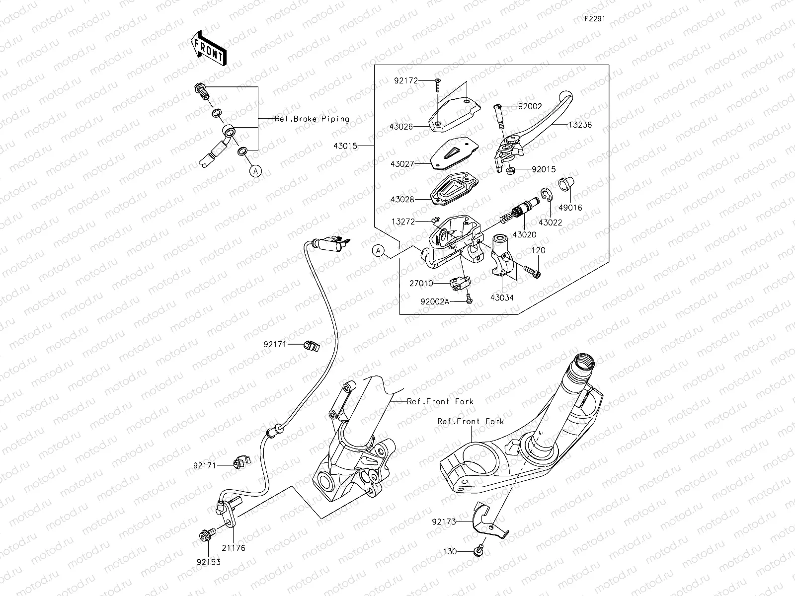 Front Master Cylinder