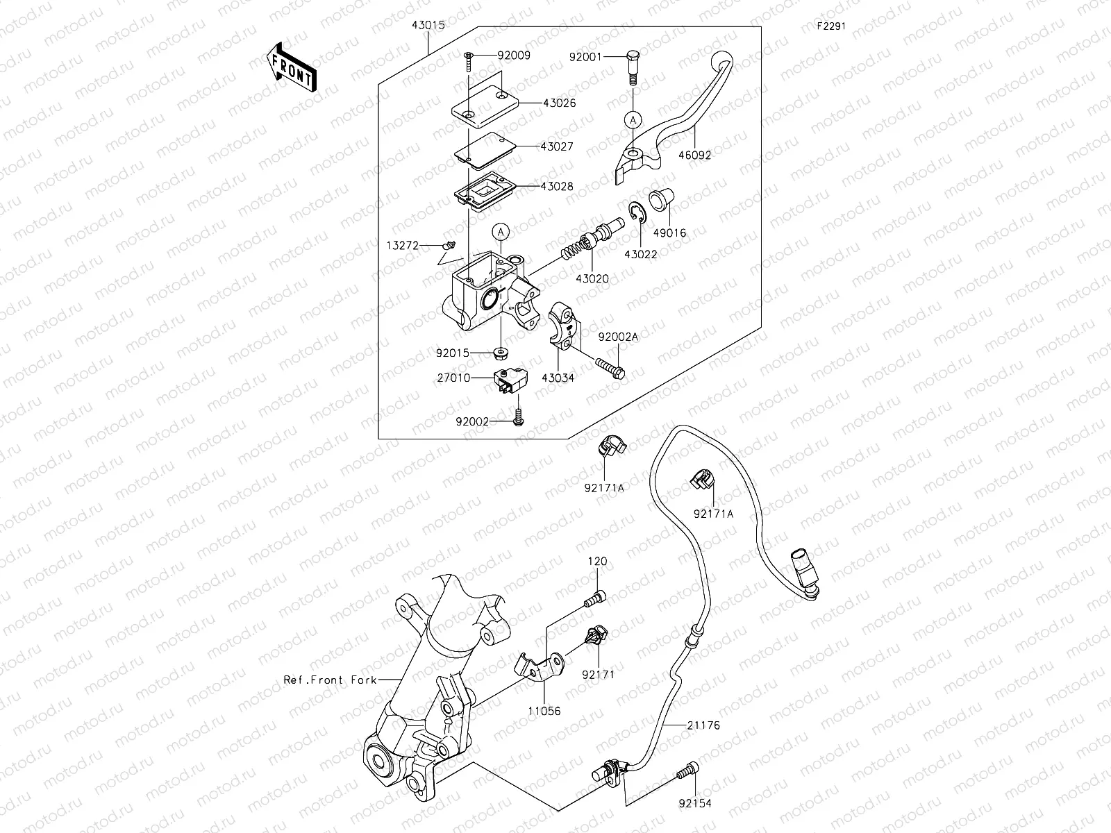 Front Master Cylinder