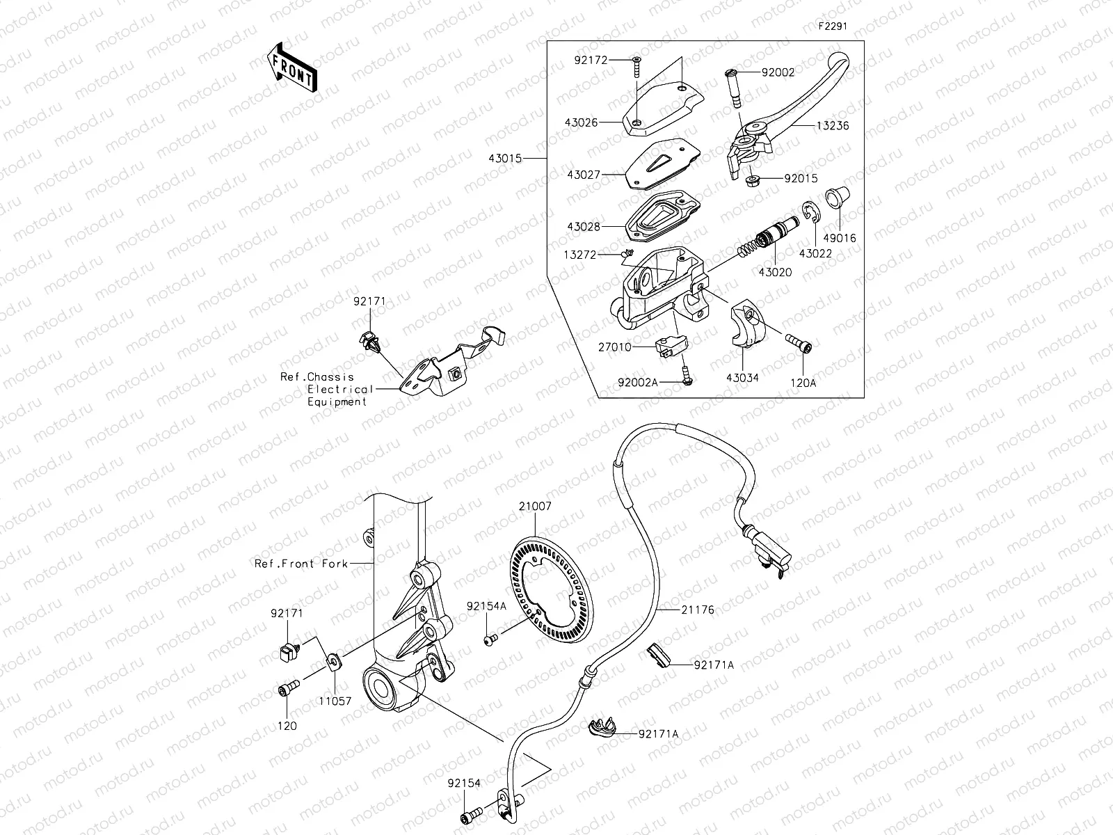 Front Master Cylinder