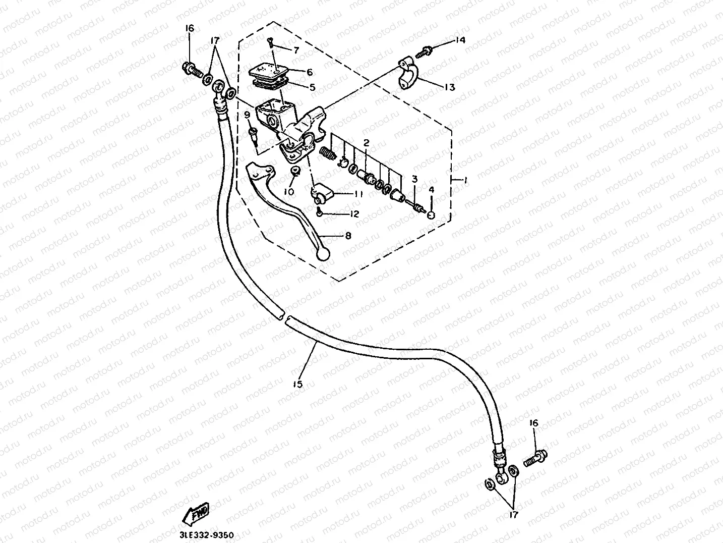 FRONT MASTER CYLINDER 2