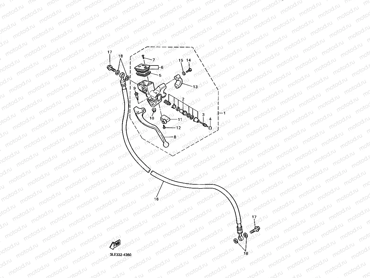 FRONT MASTER CYLINDER 2