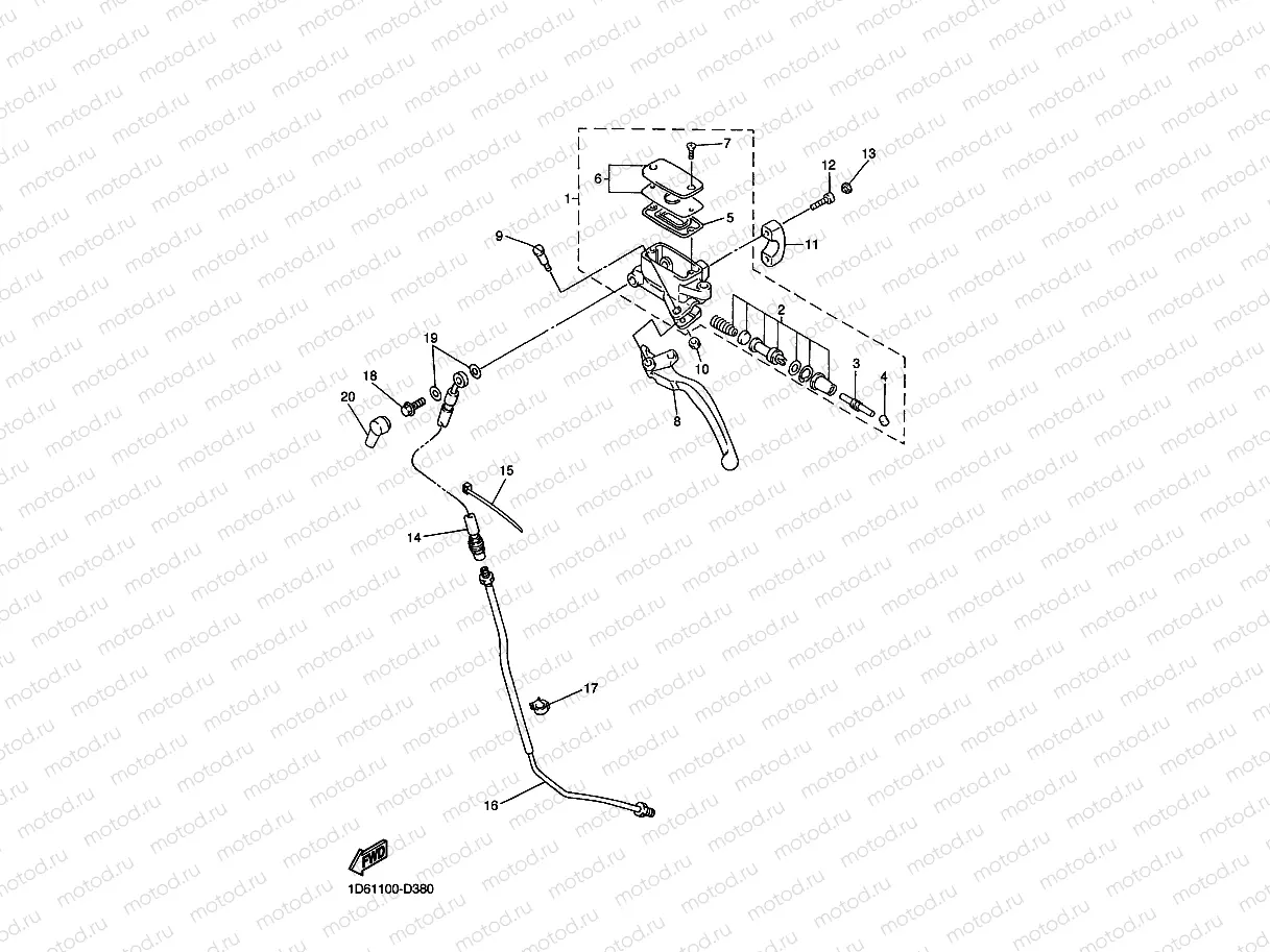 FRONT MASTER CYLINDER 2