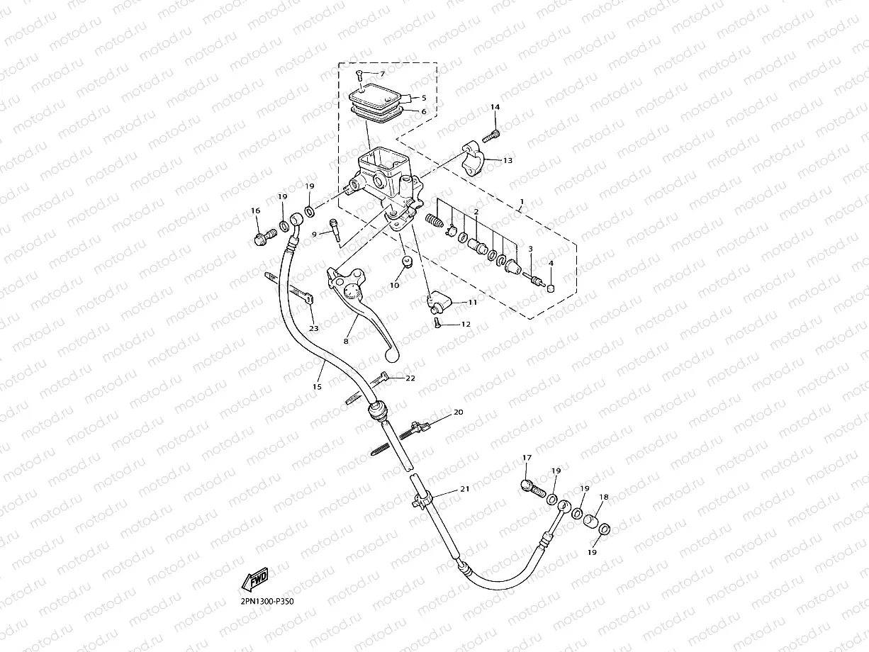 FRONT MASTER CYLINDER 2