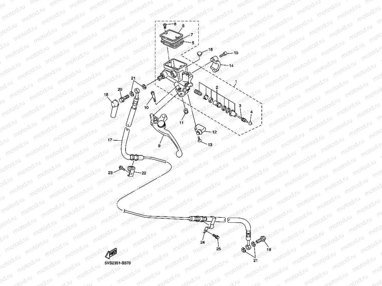 FRONT MASTER CYLINDER 2