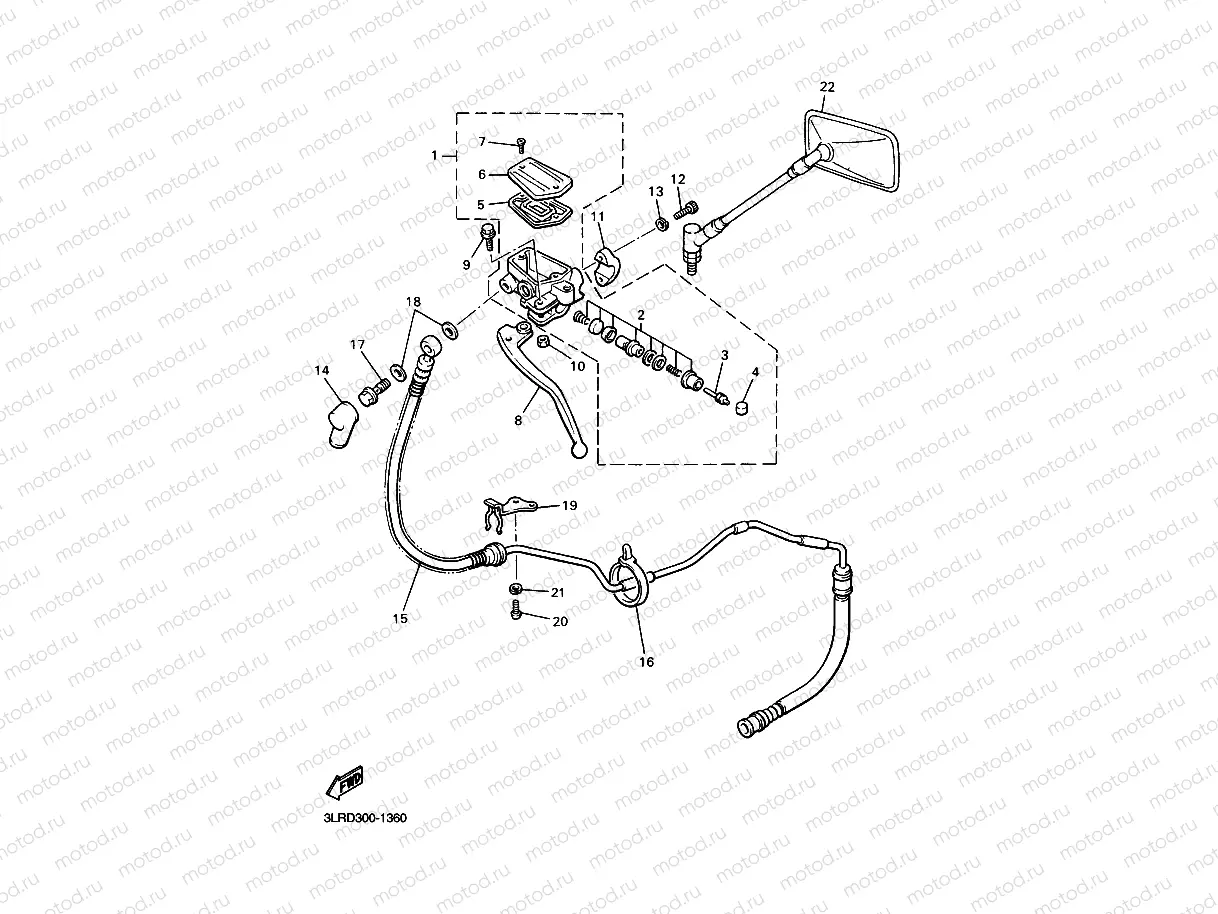 FRONT MASTER CYLINDER 2