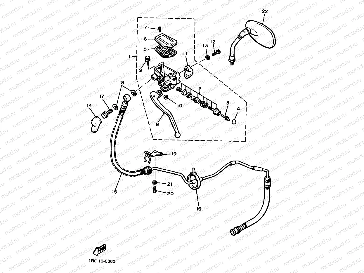 FRONT MASTER CYLINDER 2
