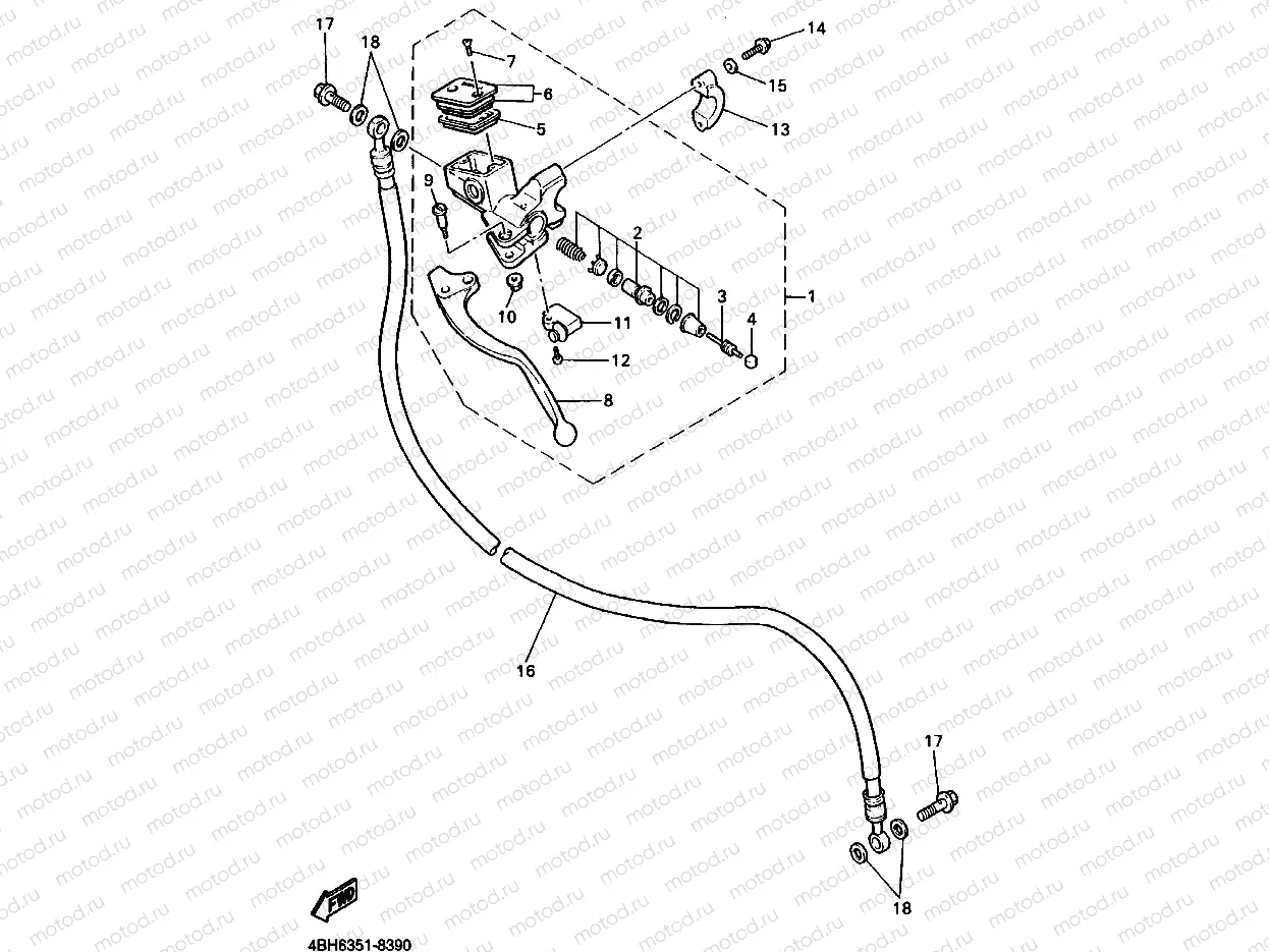 FRONT MASTER CYLINDER 3