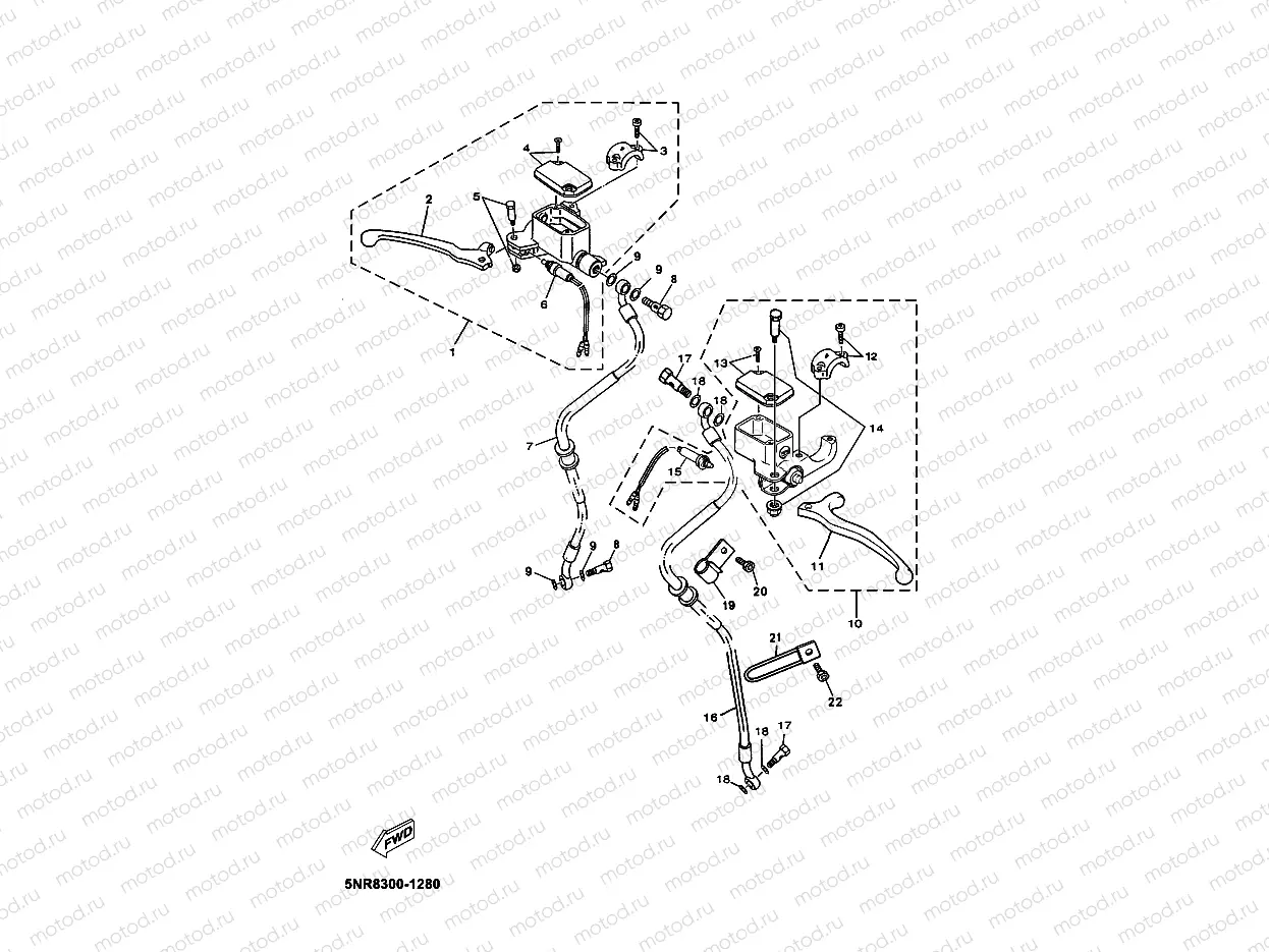 FRONT MASTER CYLINDER
