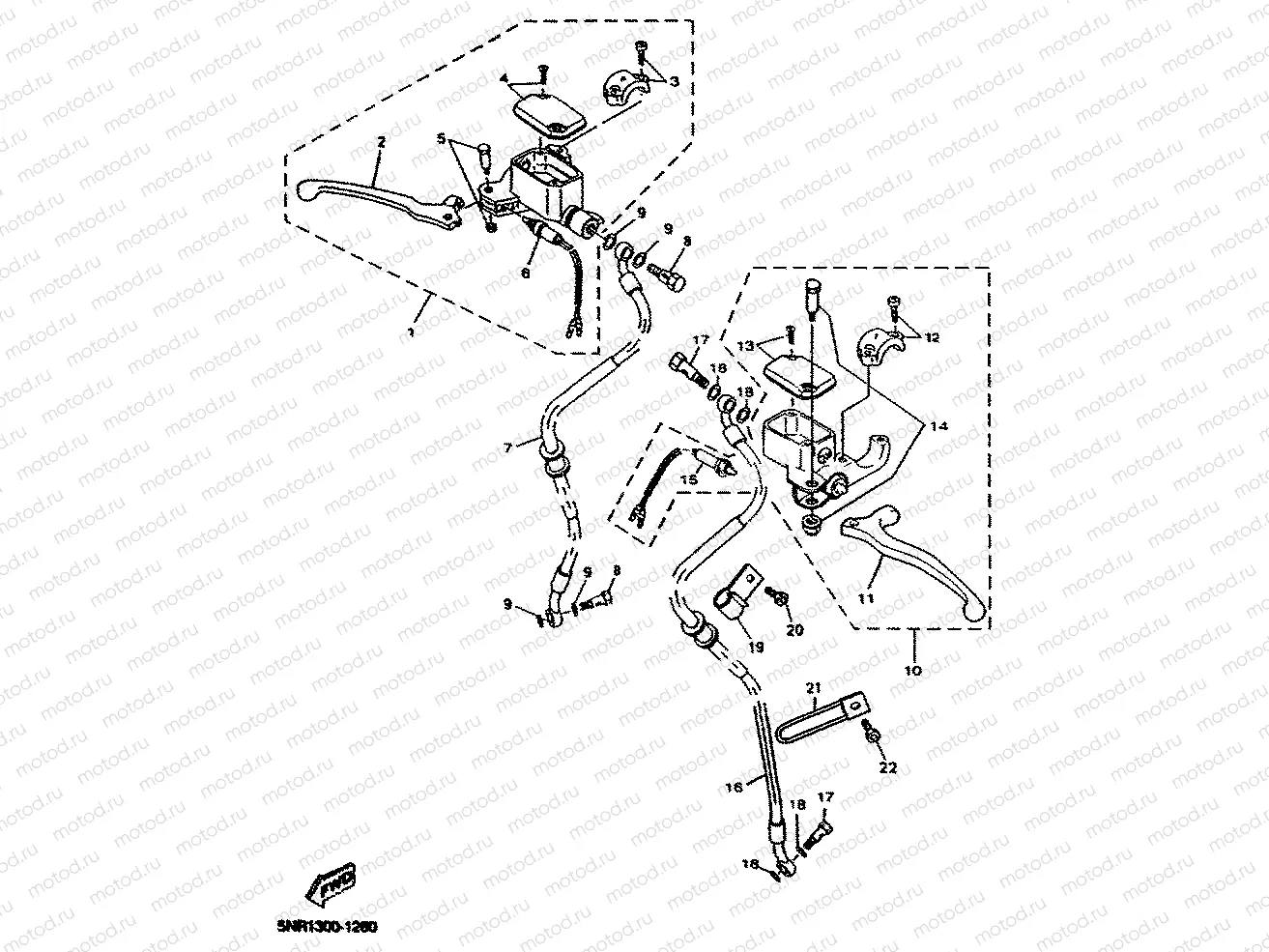 FRONT MASTER CYLINDER