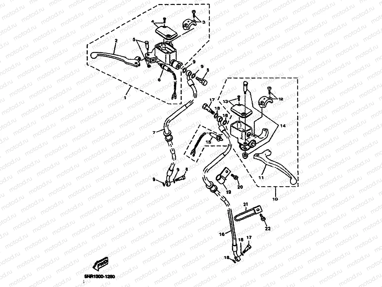 FRONT MASTER CYLINDER