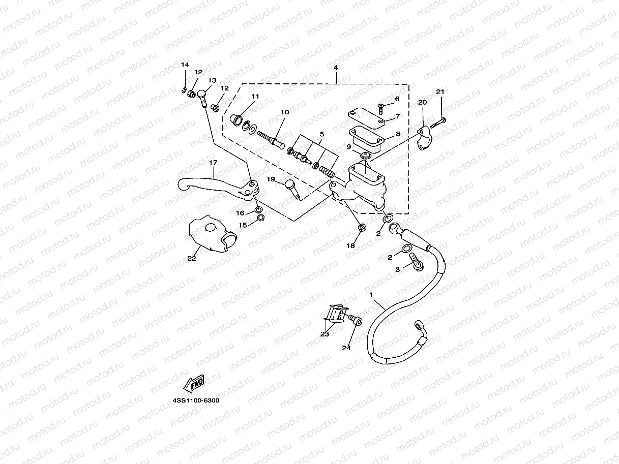 FRONT MASTER CYLINDER