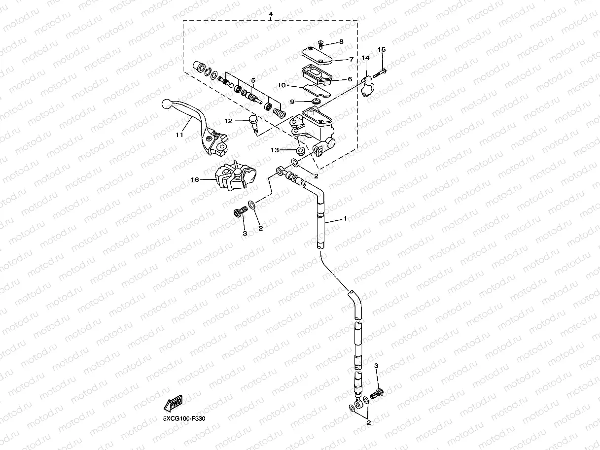 FRONT MASTER CYLINDER