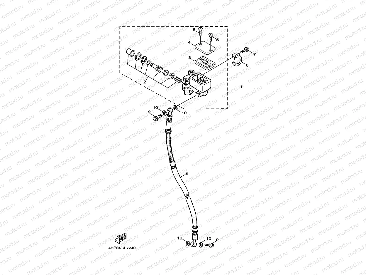 FRONT MASTER CYLINDER