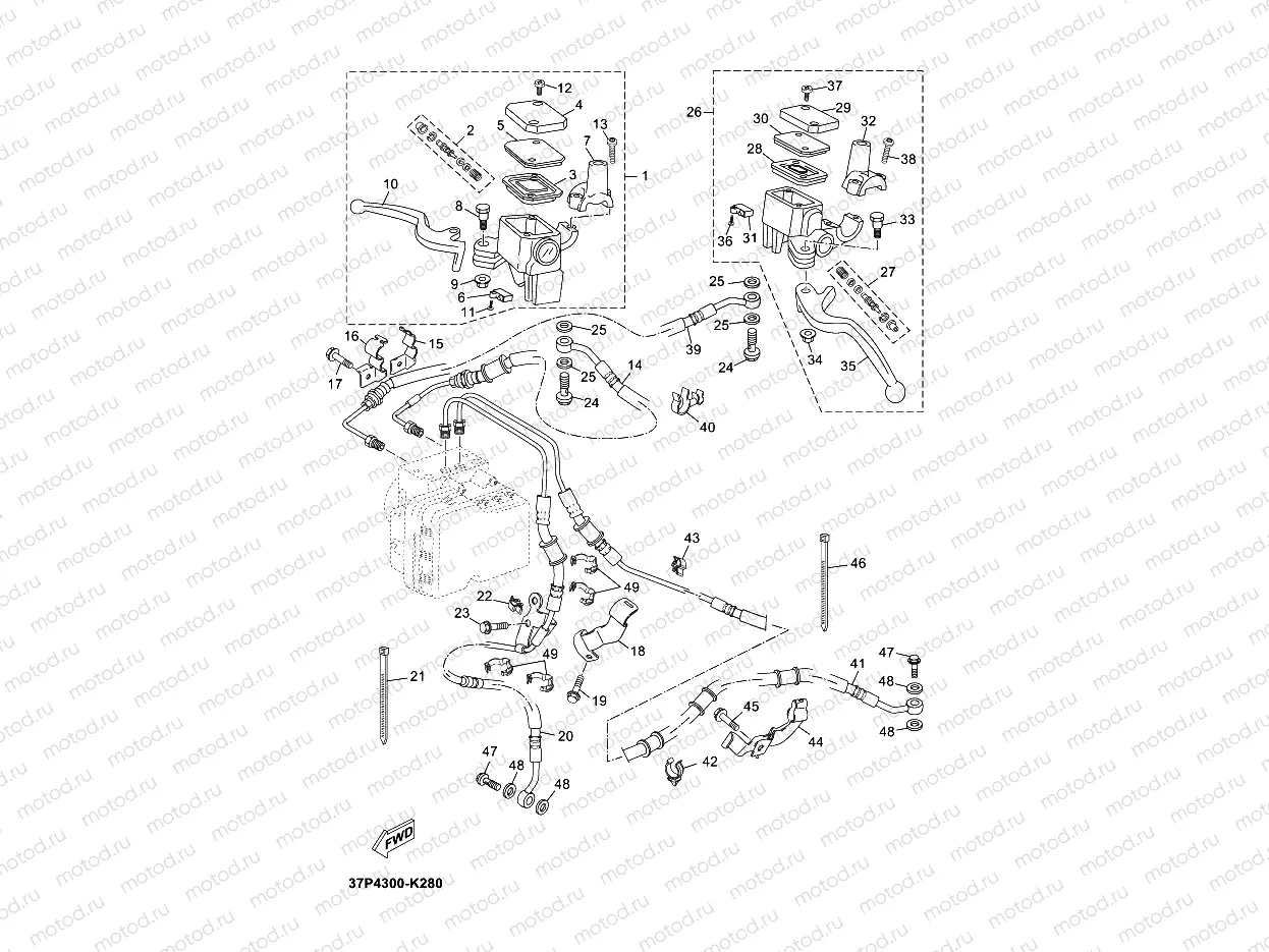 FRONT MASTER CYLINDER