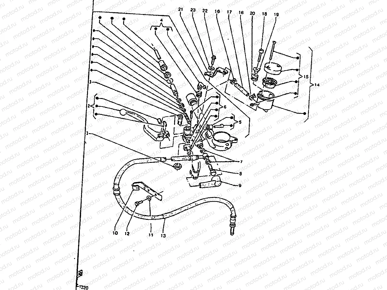 FRONT MASTER CYLINDER
