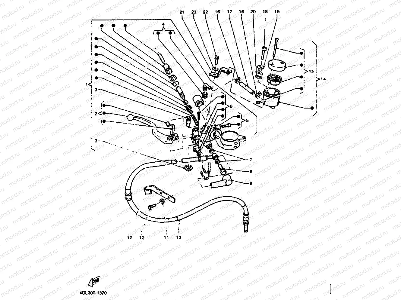 FRONT MASTER CYLINDER