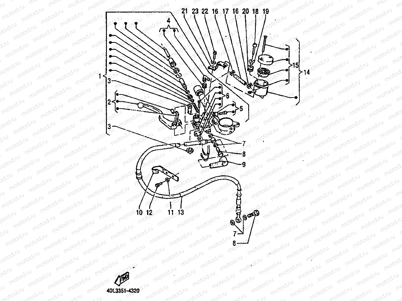 FRONT MASTER CYLINDER
