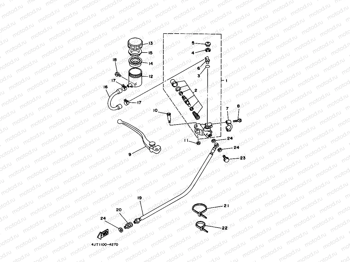 FRONT MASTER CYLINDER