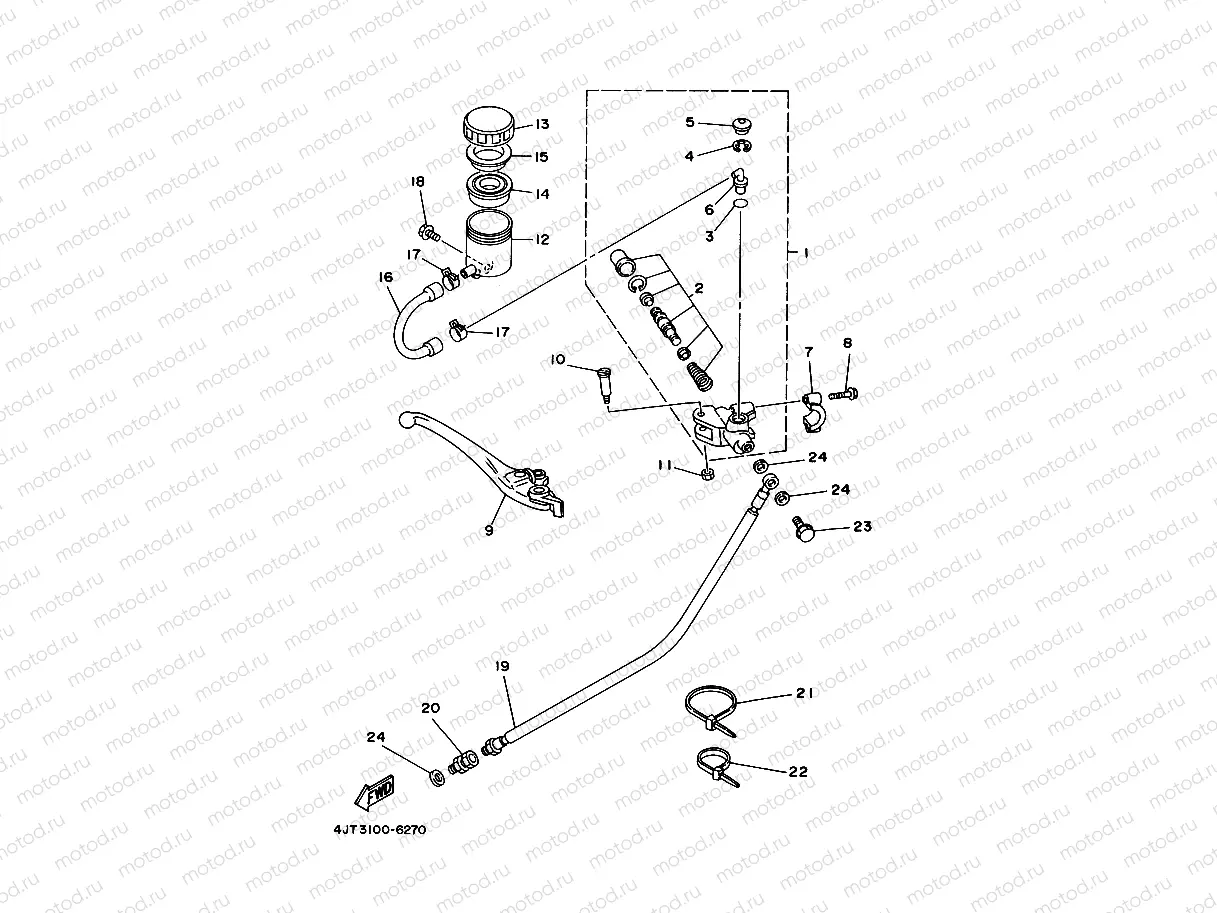FRONT MASTER CYLINDER