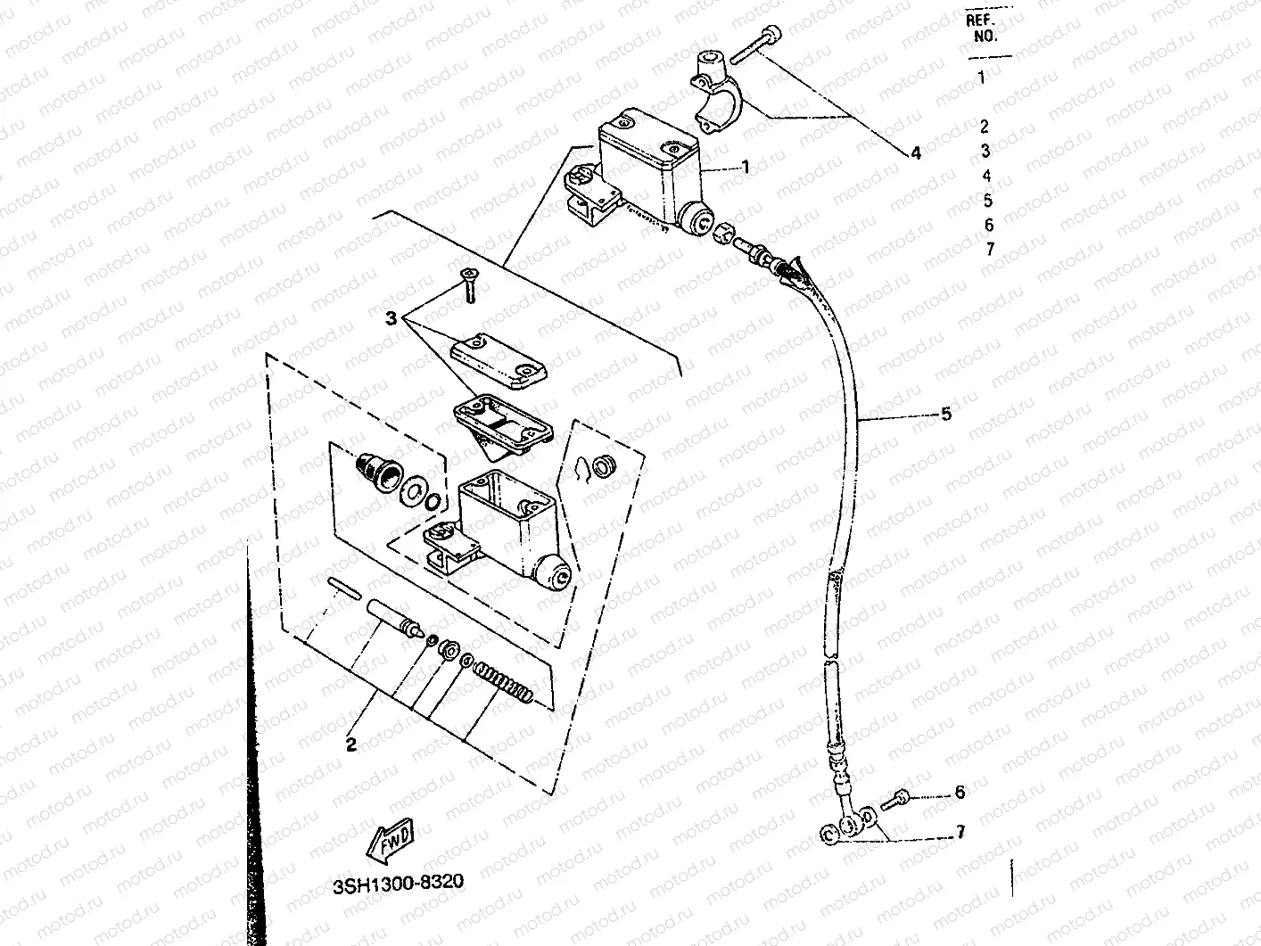 FRONT MASTER CYLINDER