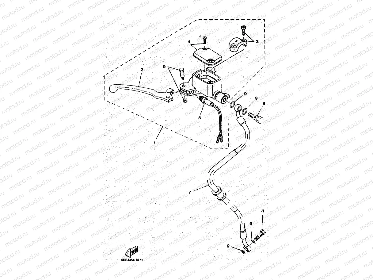 FRONT MASTER CYLINDER