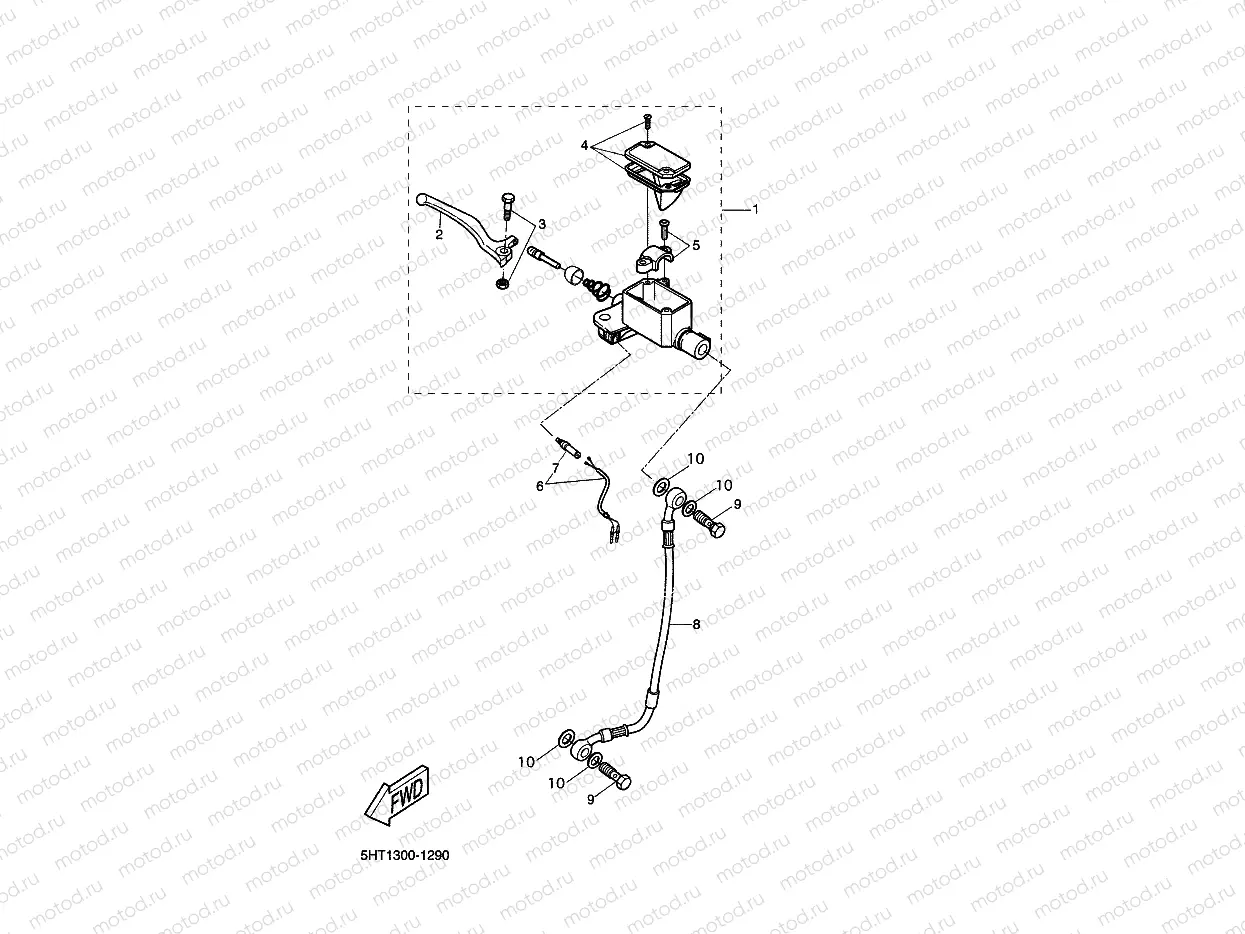 FRONT MASTER CYLINDER