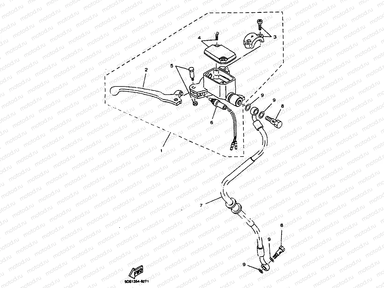 FRONT MASTER CYLINDER