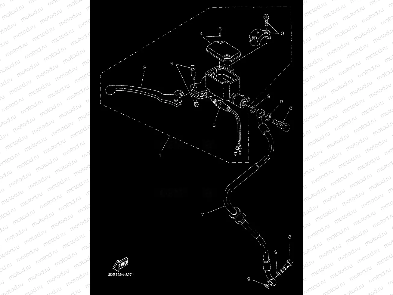 FRONT MASTER CYLINDER