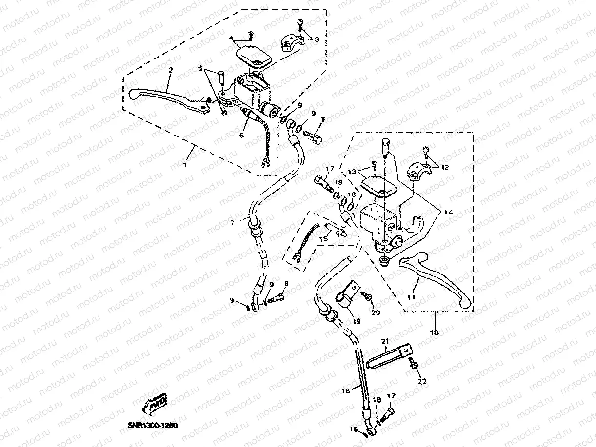 FRONT MASTER CYLINDER