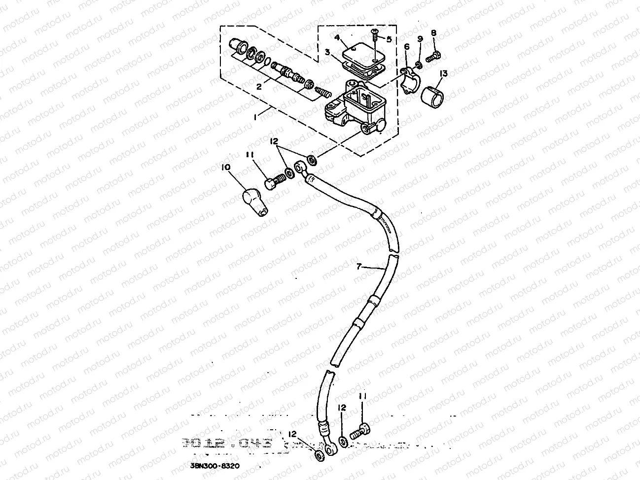 FRONT MASTER CYLINDER