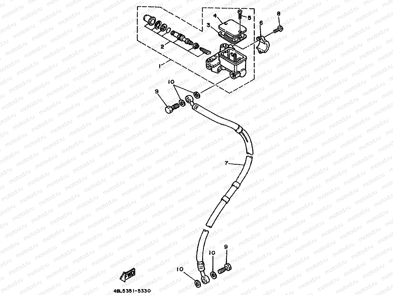 FRONT MASTER CYLINDER