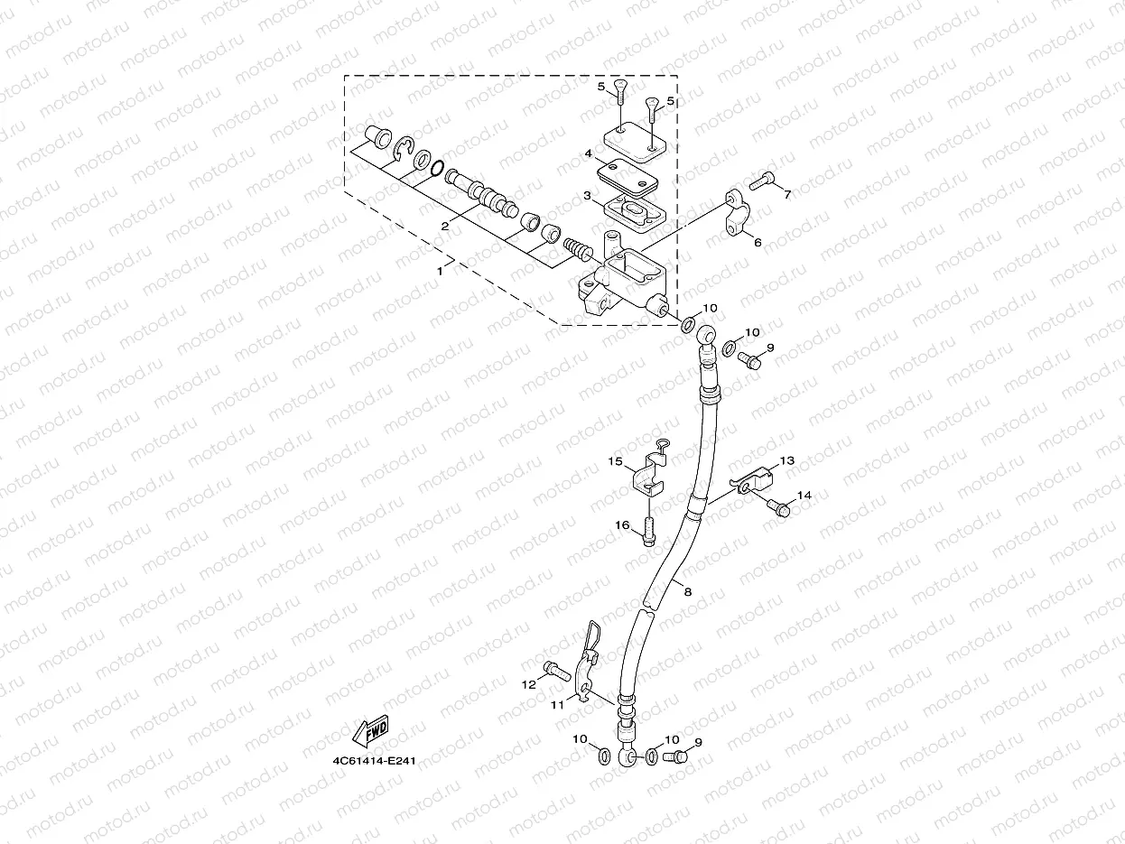 FRONT MASTER CYLINDER