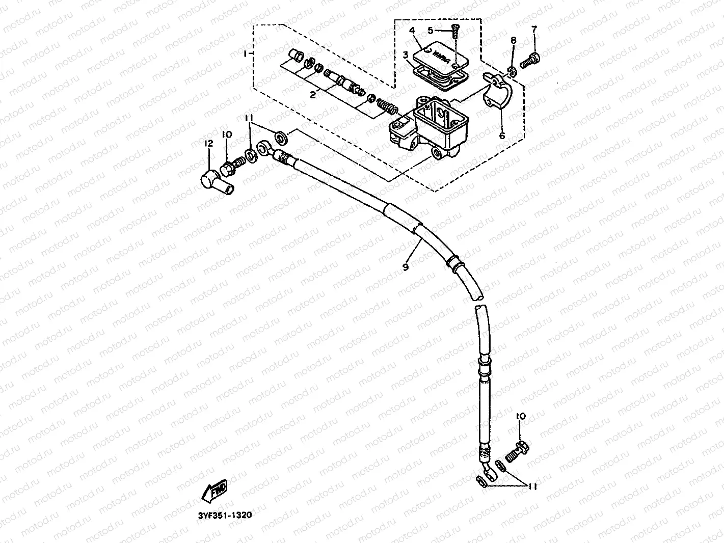 FRONT MASTER CYLINDER