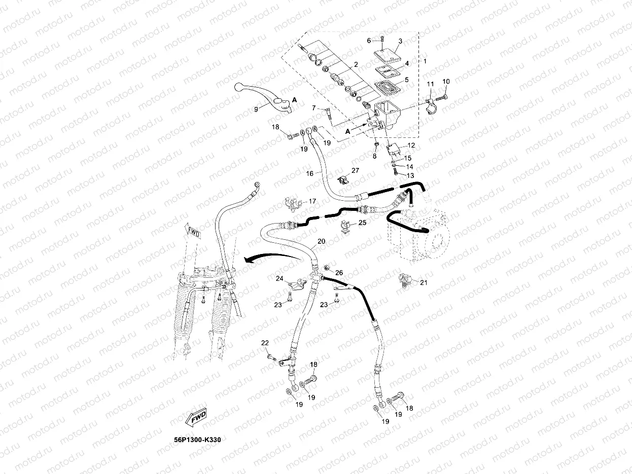 FRONT MASTER CYLINDER