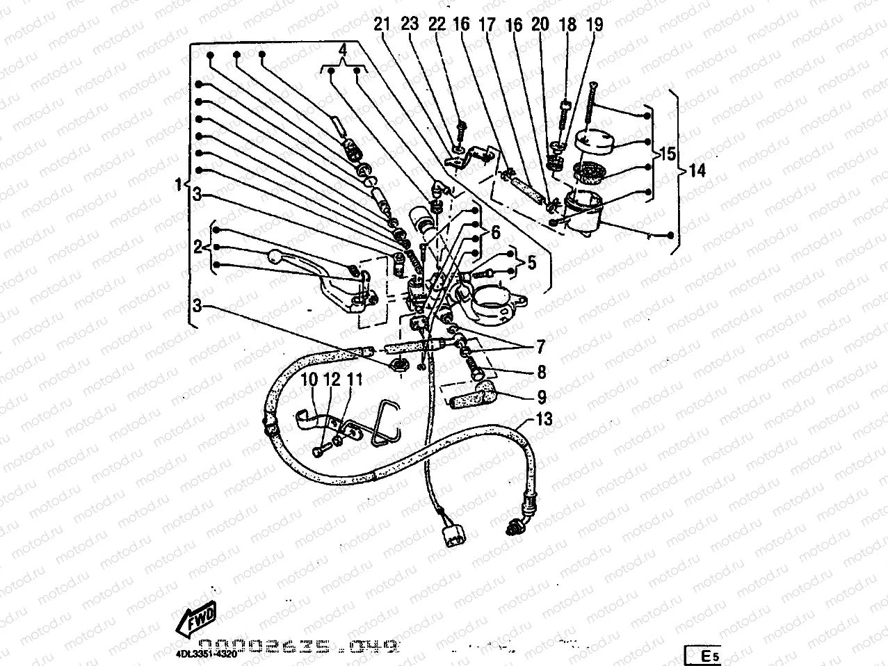 FRONT MASTER CYLINDER